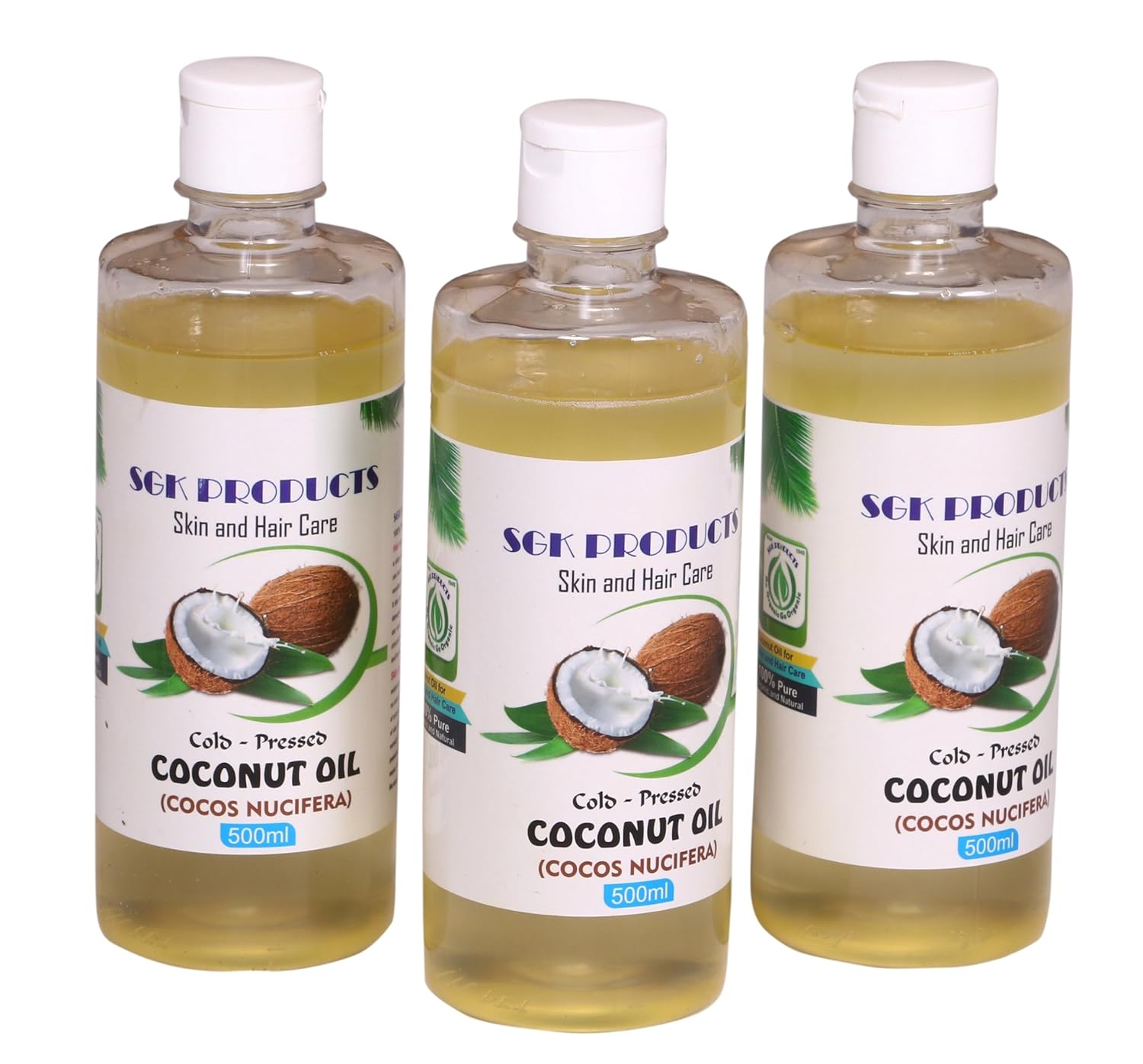 Sgk Products Coconut Oil Cold Pressed For Skin And Hair Care
