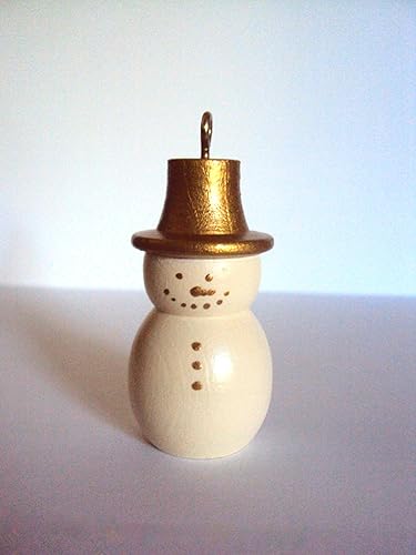 snowman peg doll