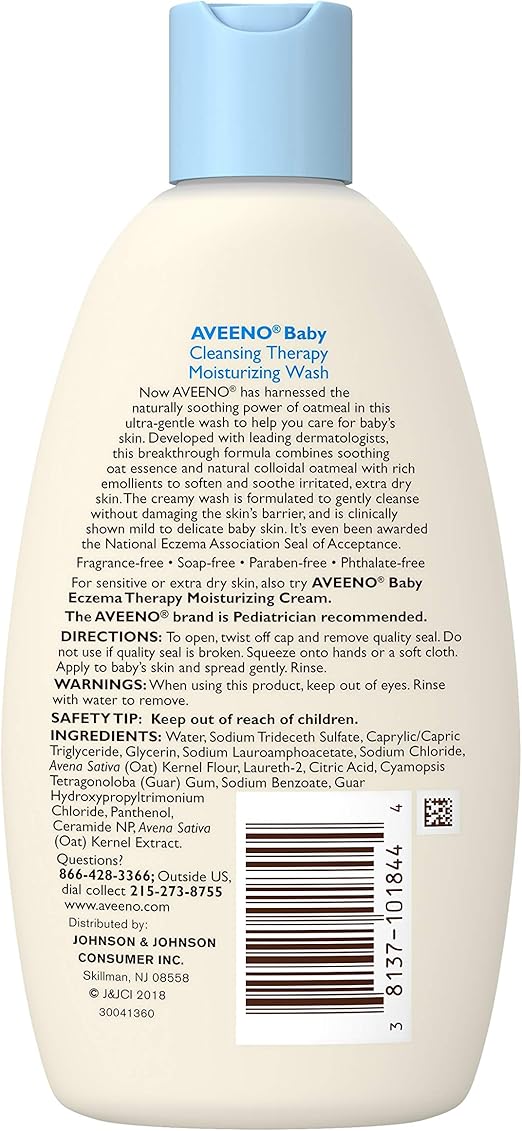 aveeno baby cleansing therapy moisturizing wash price