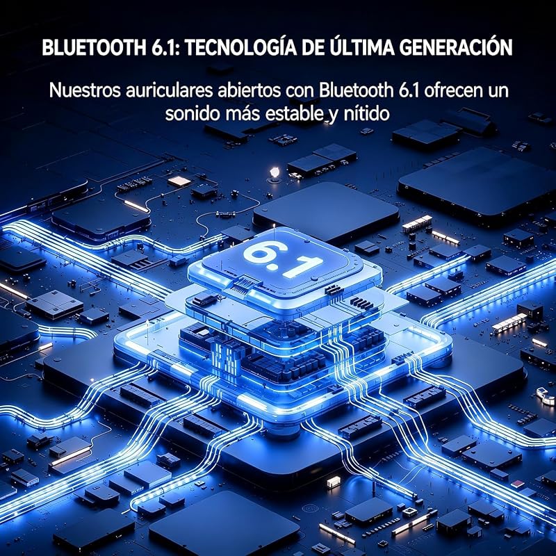 Open Ear Desporta auscultadores Bluetooth 6.1 com braço, pretos — foto 7 de 8