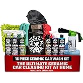 Chemical Guys HOL362 16-Piece Arsenal Builder Ceramic Car Wash & Protection Kit with Foam Gun, Bucket and (6) 16 oz Car Care 