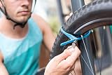Hiplok Z LOK Bike Lock Cyan — Lightweight Zip Tie with Steel Core 400mm view 4