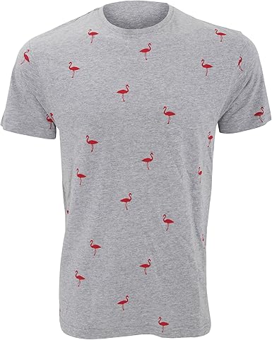 maglietta fenicotteri uomo