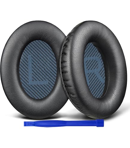 Bose soundlink ワイヤレスヘッドホンUSB-C変更イヤーパッド新品 Amazon.com: HIQUE Replacement Ear Cushions for Bose Around Ear 2