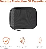 Amazon Basics Hard Black Carrying Case for My Passport Essential External Drive view 3