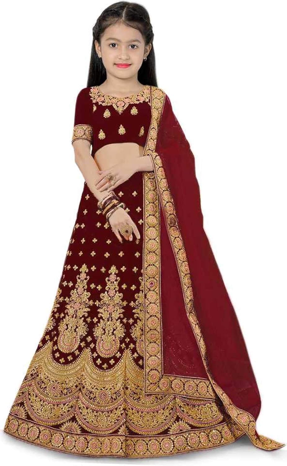 lehenga choli for 12 year girl amazon