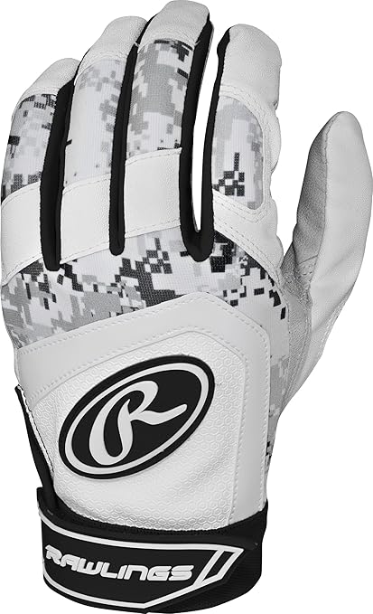 youth digital camo batting gloves