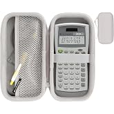 RIYADAone Case for Texas Instruments TI-30XIIS TI-30XS TI-30Xa Calculator | Fits for TI-36X Pro Scientific Calculator, Hard Shell Shockproof, Mesh Bag Organizer, Lightweight Travel