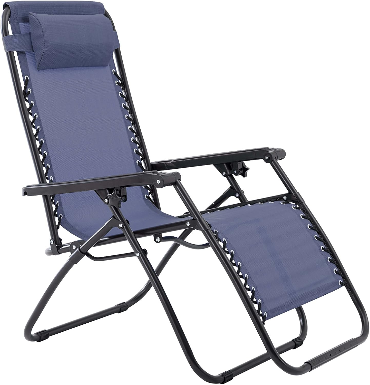Zero Gravity Chair-Blue : Garden & Outdoor