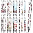 Wxiben London Ballpoint Pens Set - 24PCS London Travel Souvenirs United Kingdom England Pens London City Gift Pen British Deck Bus Tower Bridge BallPoint Pens for Office School Supplies Traveler Gift
