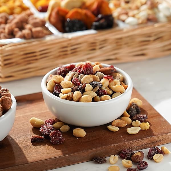 BROADWAY BASKETEERS FRUIT & NUTS SYMPATHY GIFT BASKET – GOURMET BEREAVEMENT & CONDOLENCE CARE PACKAGE WITH ASSORTED HEALTHY SNACKS – THOUGHTFUL SYMPATHY GIFTS FOR LOSS OF LOVED ONE, GRIEF, FUNERAL