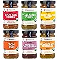 Mekhala Organic Thai Vietnamese Cooking Paste Variety Pack Gluten-Free Vegan