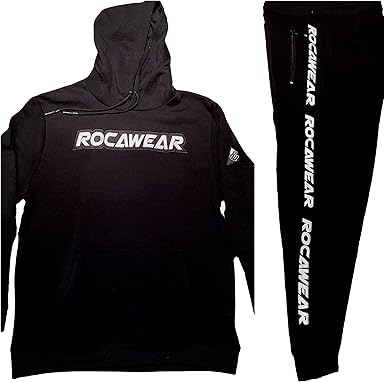 mens black designer tracksuit