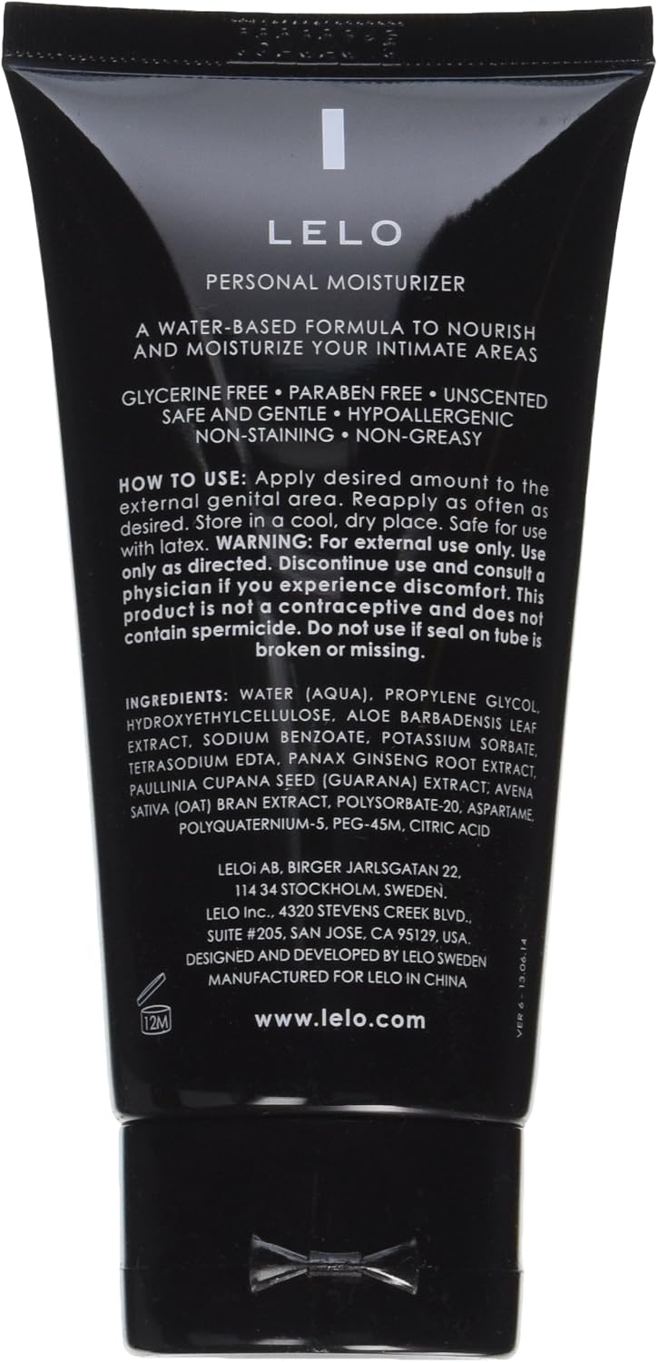 LELO Personal Moisturizer, Luxury Waterbased Lubricant for Women and Men with Aloe Vera Non-Greasy (75 ml/2.5 fl. oz) - Image 3