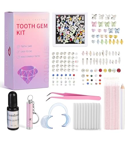 Amazon Tooth Gem Kit YOLEYUAN Luretrap Y2K Aesthetic Tooth Gem Kit
