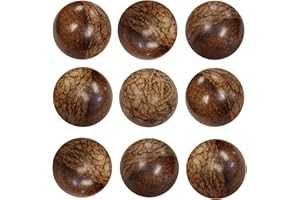 Skee-Ball Set of 9 Replacement Woodgrain Game Balls Classic & 1908