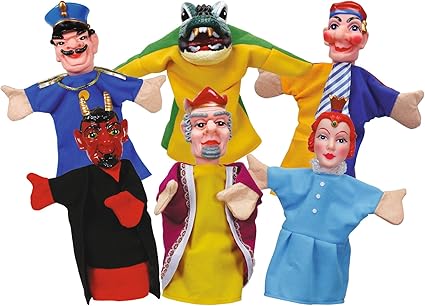 punch and judy hand puppets
