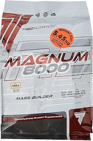 Trec Nutrition Magnum 8000 Mass Gainer 5450 G Caramel Vanilla Amazon Co Uk Health Personal Care