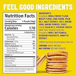 Mavericks Sandwich Crackers Cheddar - Cheese Filled