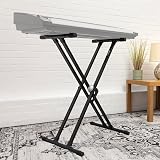 Tiger KYS14-BK Fully Adjustable Keyboard Stand Heavy Duty Double-Braced Steel view 6