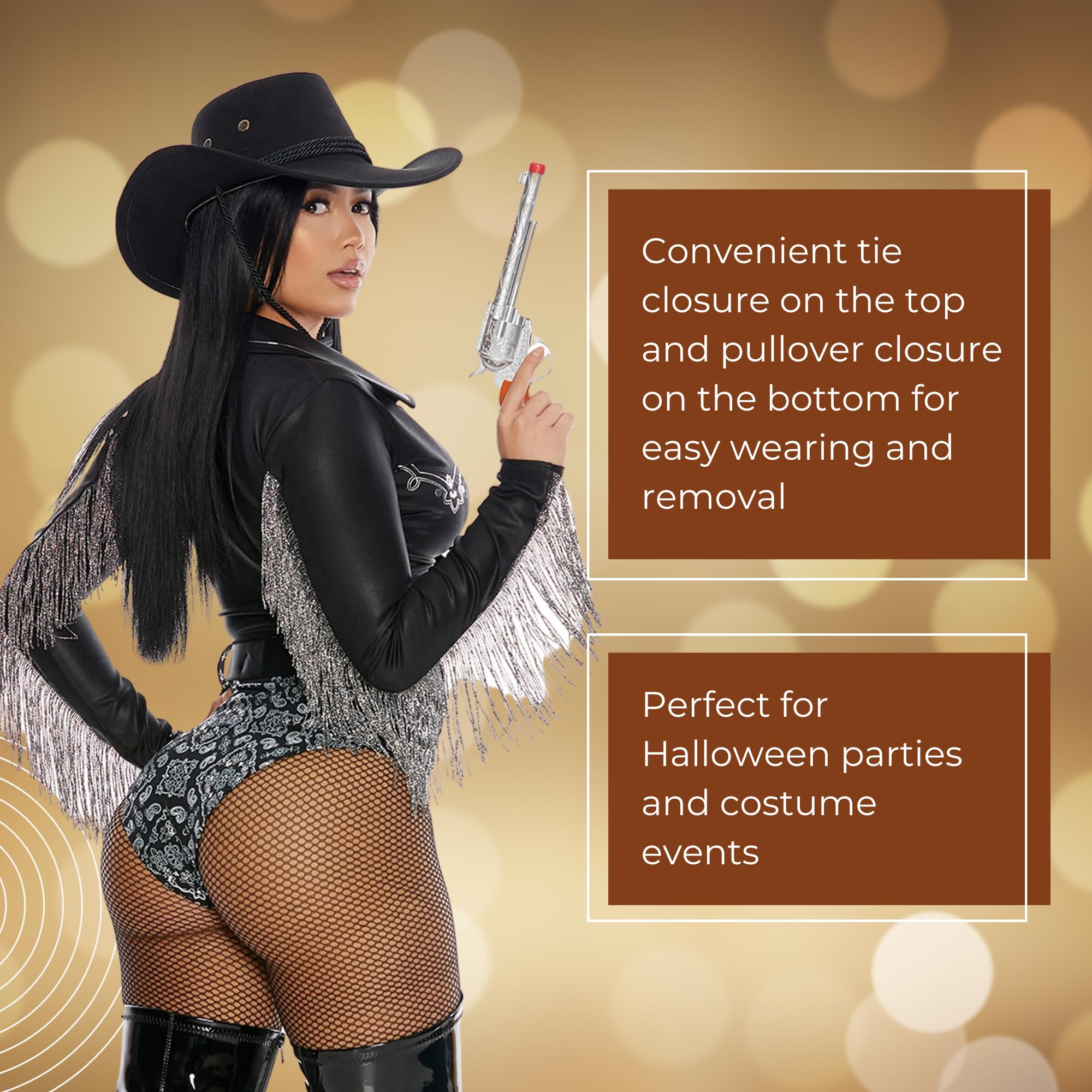Forplay womens 3pc. Cowgirl Costume