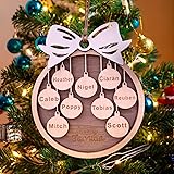 Personalized 2023 Christmas Ornaments, Customize