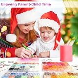 Fournine 31000Pcs Clay Beads Kit 192 Colours Bead Jewelry Making Kids view 7
