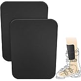 Shupakul 2Pcs/4Pcs 6.5x5 Inch Snowboard Shin Pads-Thinkened Foam Ski Shin Guards-Cuttable Ski Shin Protector Pad for Ski Boot Liner Snowboard Sports Padded Shin Bang Protection