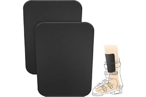 2 Pcs Snowboard Shin Pads-Thick Foam Ski Shin Guards-Cuttable Ski Shin Protector Pad for Ski Boot Liner Snowboard Sports Padd
