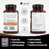 New Leaf Mushroom Complex 120 Tablets - Lions Mane, Cordyceps & More view 7