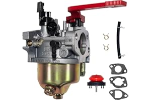 PIOGARTEN Huayi Carburetor for Troy-Bilt Squall-2100 Squall-210 Squall-210e 208cc 21" Snow Blower Part 751-12098 951-14093 951-12098 MTD Troy Bilt 265-JU 265-JU-11 HY-165J A135 HY-170JA