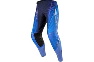 Alpinestars 3726924-7054-36: Techstar Pneuma Pants Dark Navy/Light Blue Sz 36