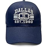 Kurcnis Football Team Fans Hat Custom Embroidered Baseball Cap Apparel Gifts for Adult Snapback Adjustable Breathable…