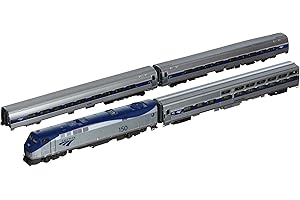 Kato USA Model Train Products P42, Amfleet and Viewliner Intercity Express Phase VI, 4-Unit Set