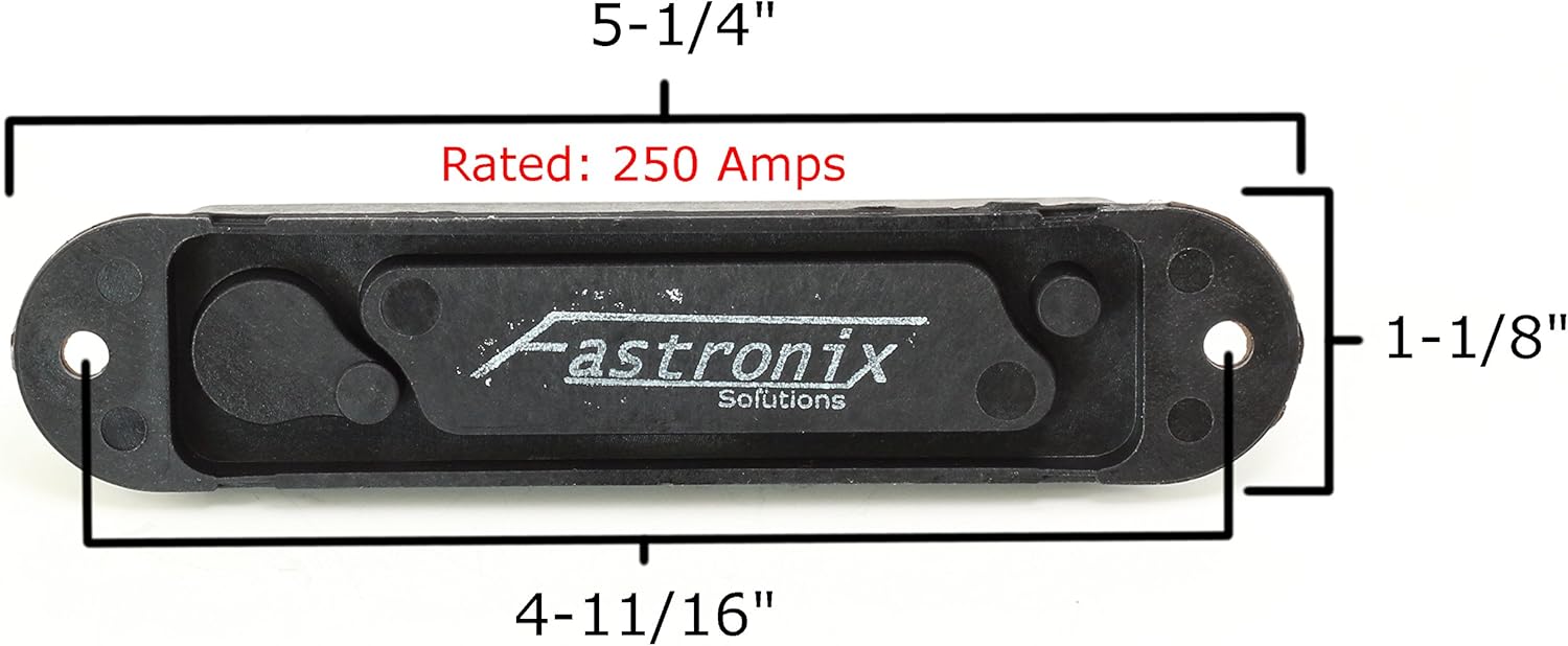 Fastronix 12 Terminal Ground Distribution Block Kit: Electronics