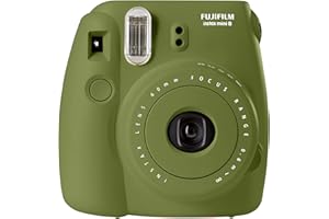 Fujifilm instax Mini 8 Instant Film Camera (Avocado) - International No Warranty
