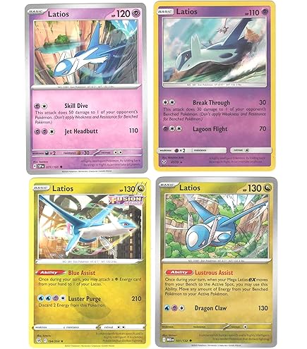 Amazon.com: Pokemon Latias & Latios 067/162 - Temporal Forces