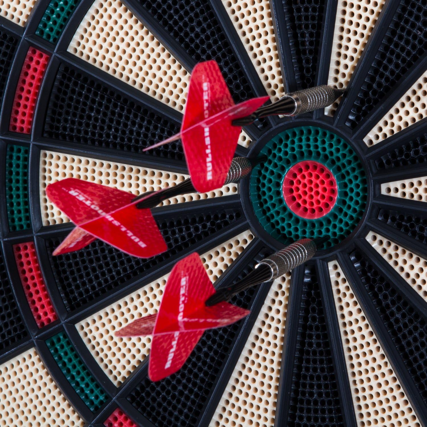 Bullshooter Cricket Maxx 1.0 Electronic Dartboard Cabinet Set with 13.5” Target Area, Wooden Cabinet Doors with Walnut Finish and 34 Games with 183 Variations (4 Cricket Games) : Sports & Outdoors