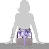 BRUBAKER Cosmetics Lavender Mint 12 Piece Bath Gift Set in Jute Box view 6