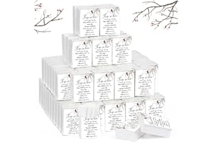Fumete 100 Packs Tissue Paper for Funeral Memorial Tissues Packs for Guests Pocket Napkins Those We Love Don't Go Away 3 Ply 