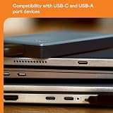 WD 4TB My Passport USB-C Portable External Hard Drive USB 3.2 Gen 1 Grey view 3