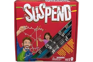 Spin Master Games, Suspend, A Balancing Family Game of Tricky Hangs & Steady Hands, Family Game Night, Learning Toy, 1-4 Players, for Ages 6 & Up