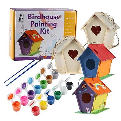 Buy DIY Bird House Kit for Kids, Build Your Own Bird House Kit for