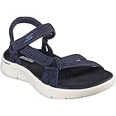 SKECHERS Women's GO Walk Flex Sandal - Illuminate Hands Free Slip-ins Fisherman