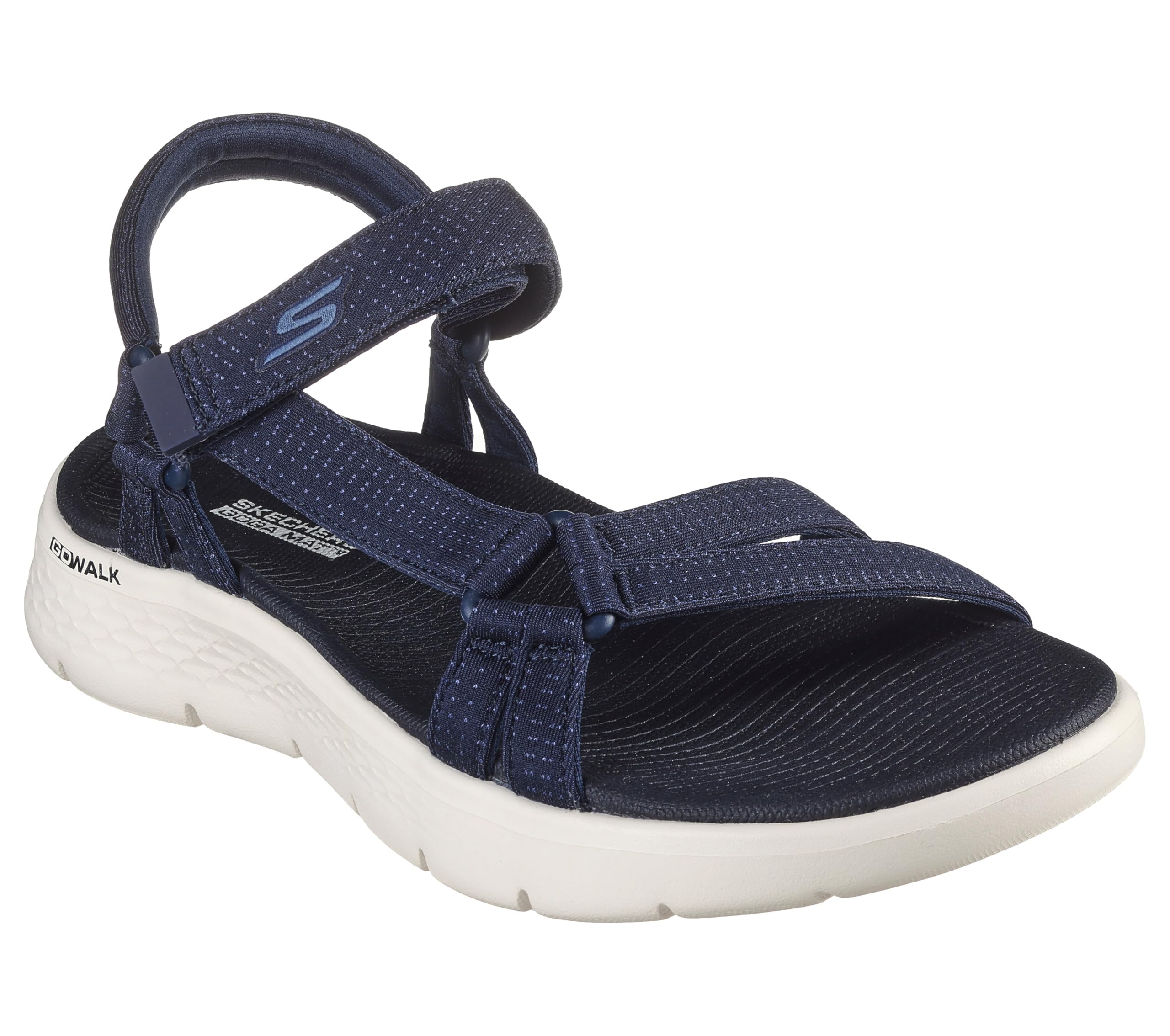 Skechers Women's GO Walk Flex Sandal-Sublime Sport, Navy, 12 Image Skechers Women's GO Walk Flex Sandal-Sublime Sport, Navy, 12 Image