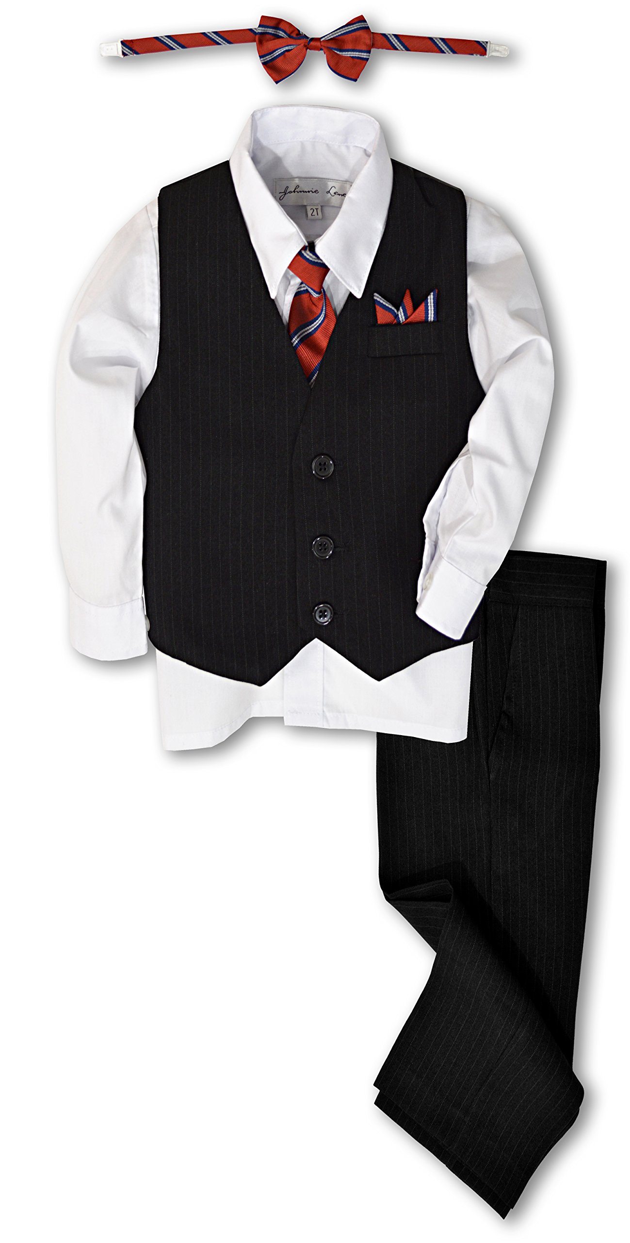 Johnnie Lene JL40 Pinstripe Boys Formal Dresswear