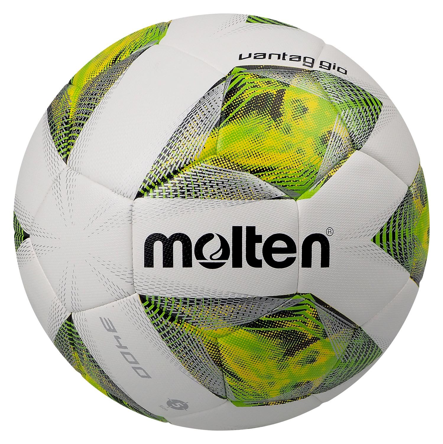 Molten Football Training Balls V5M9500 Training Balls for Football White/Green/Silver 5