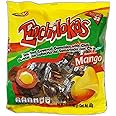 Jovy Enchilokas Candy. Mango Flavored Tamarind Covered Gummies With Chili. Net wt 1-lb 1-oz