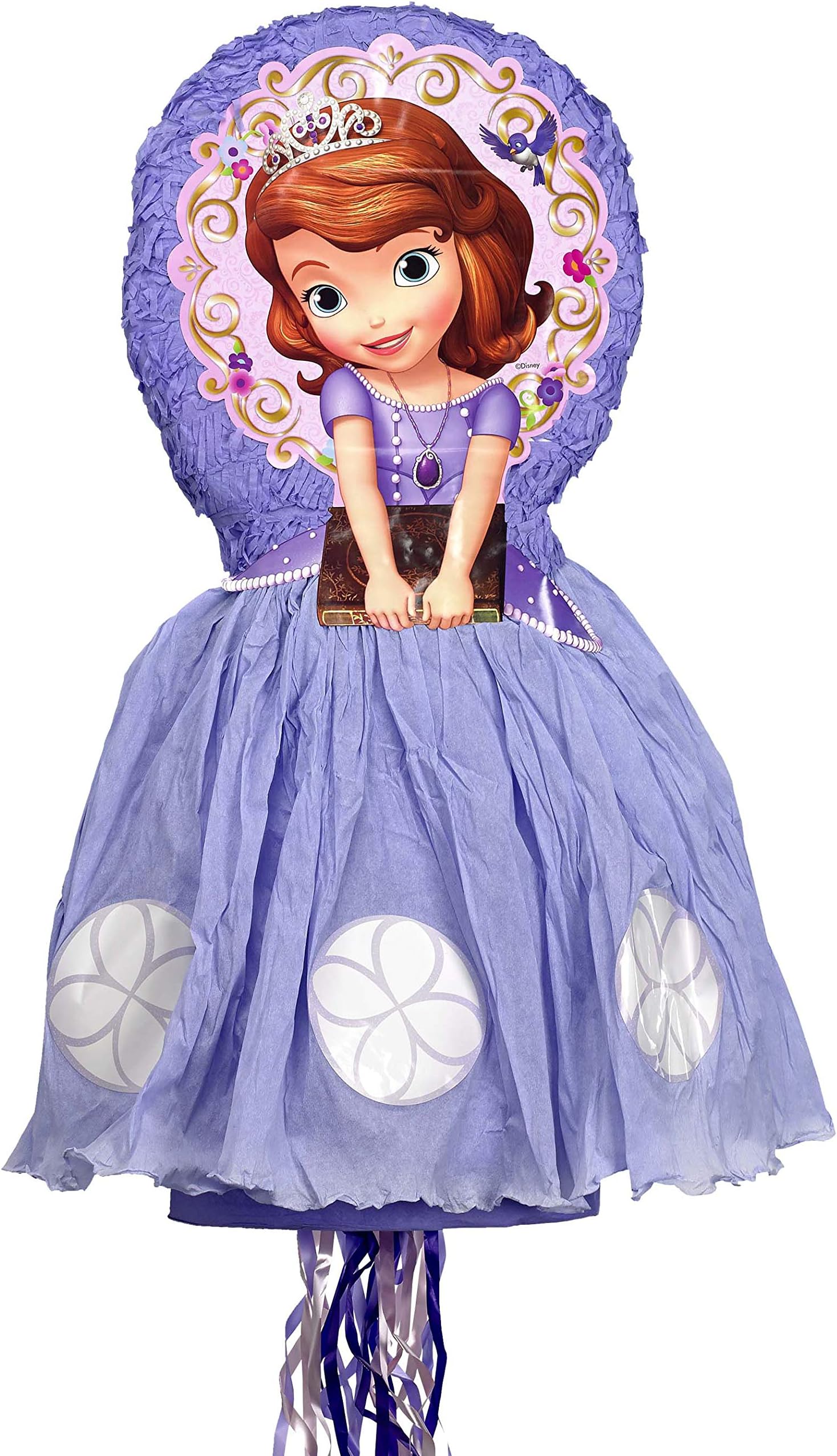 Disney Sofia the First 3d Pull-string Pinata