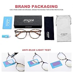 JFXQDR Women's Blue Light Blocking Glasses, TR90
